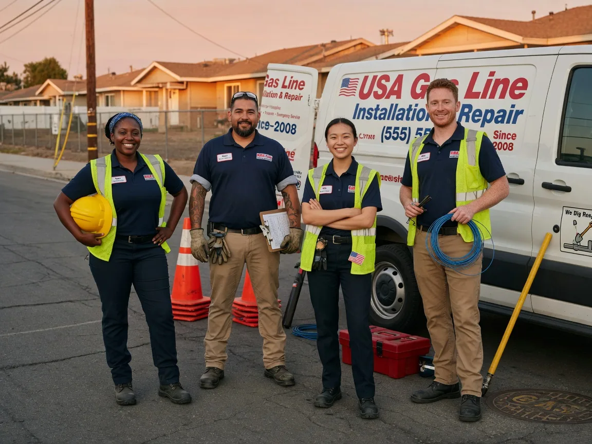 Gas Line Installation company in Woodberry Forest, VA